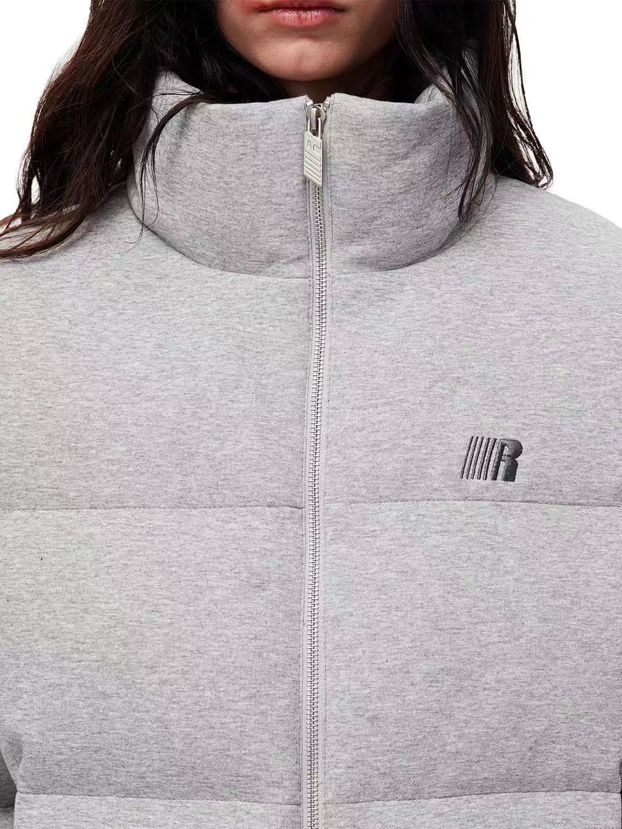 FDR Floral Gray Cotton Padded Jacket