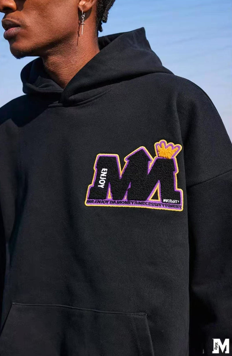 MEDMxNecessityFinery Joint Series Retro Hoodie