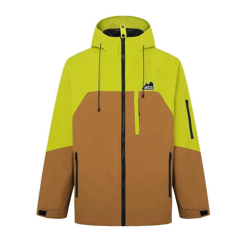 BIPOLAR Outdoor Casual Contrast Color Jacket