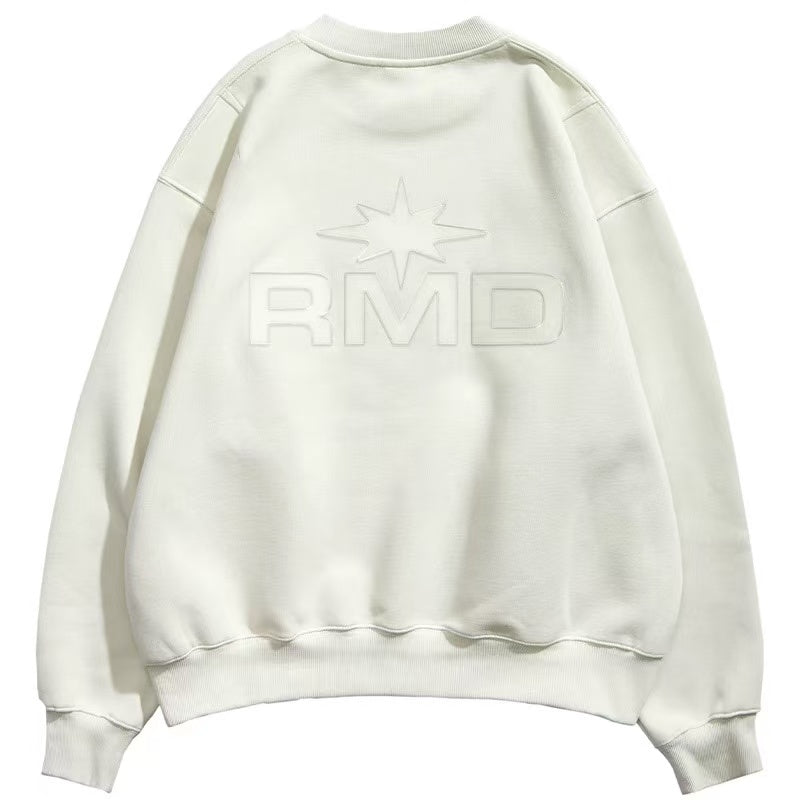 REMEDY Octagram Star Logo Print Sweater