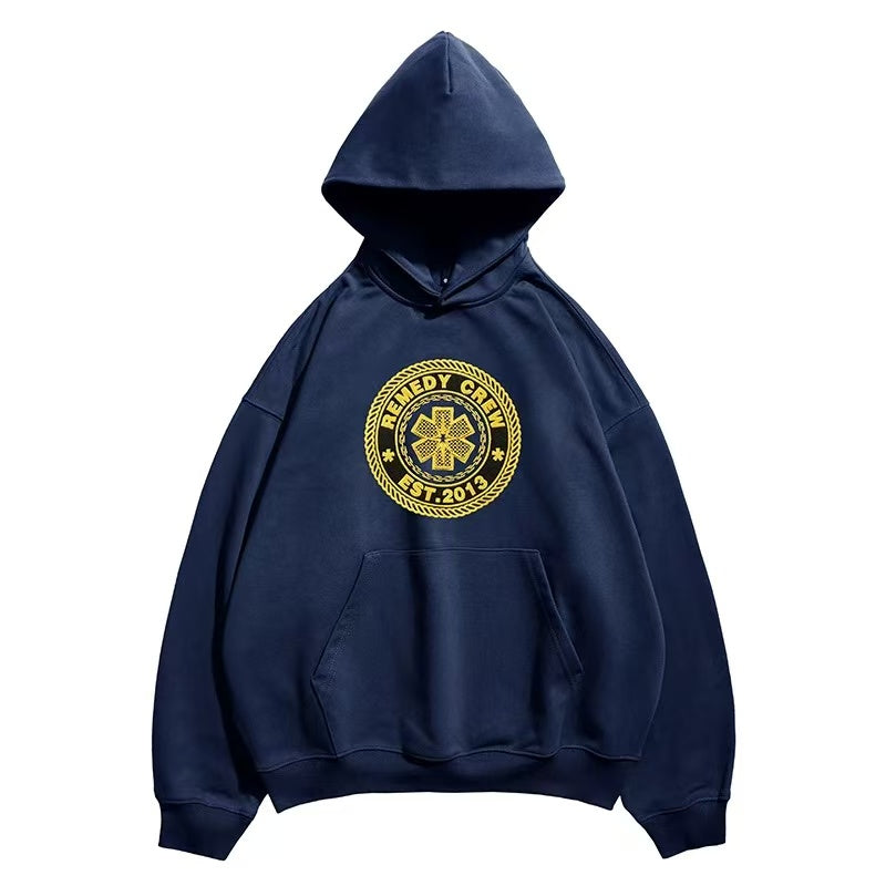 REMEDY Vintage Logo Embroidery Hoodie
