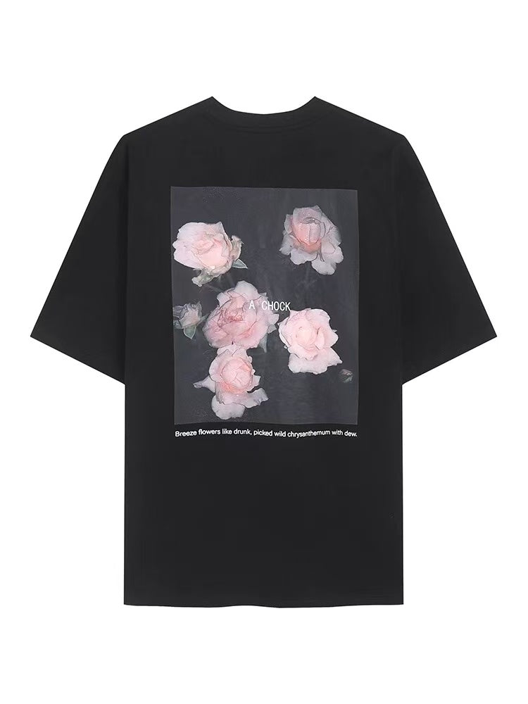 ACHOCK Floral Print T-shirt