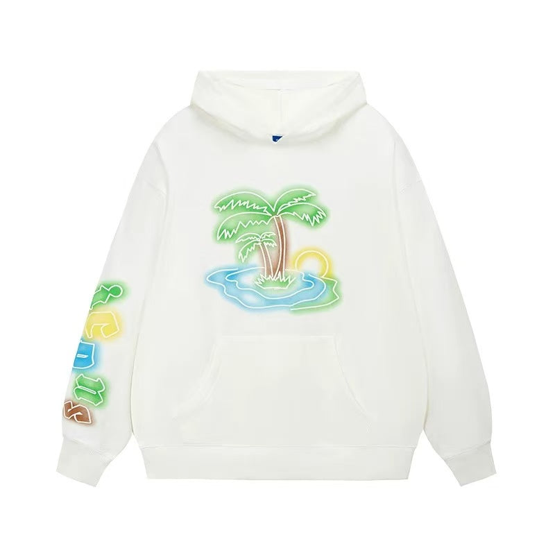 ICONSLAB Coconut Foam Print Hoodie