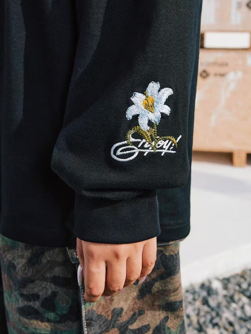 MEDM Floral Series Long-sleeved T-shirt