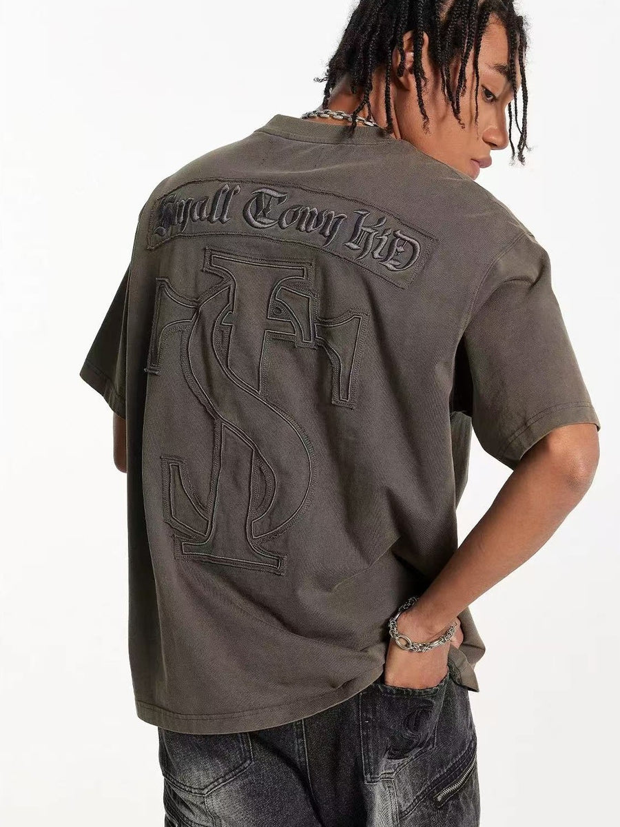 STK Highstreet Applique Crew Neck T-Shirt