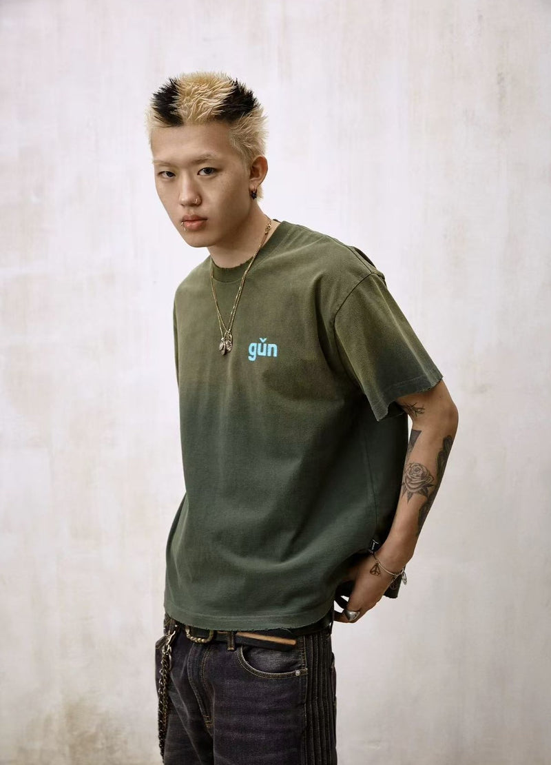 REMEDY Vintage High Street Washed Short-sleeved T-shirt