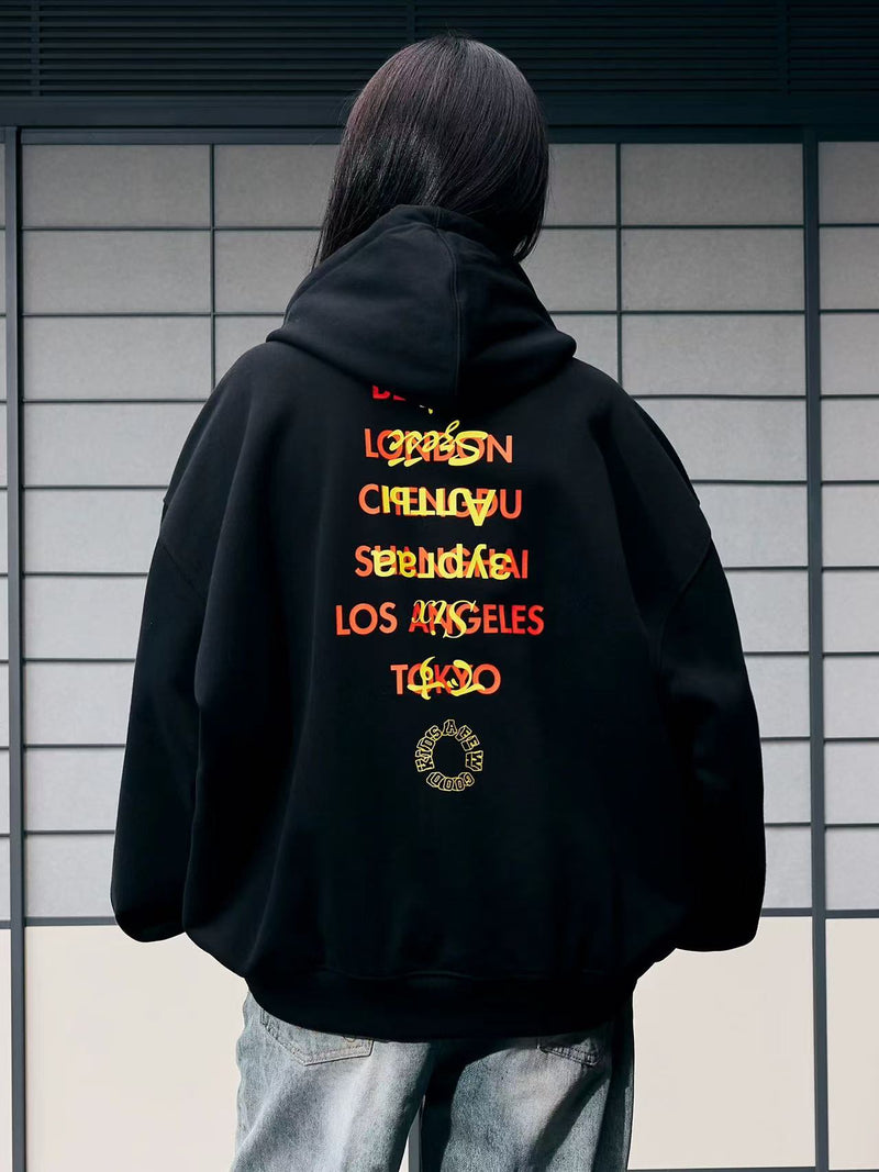 AFGK Cities slogan Foam Hoodie