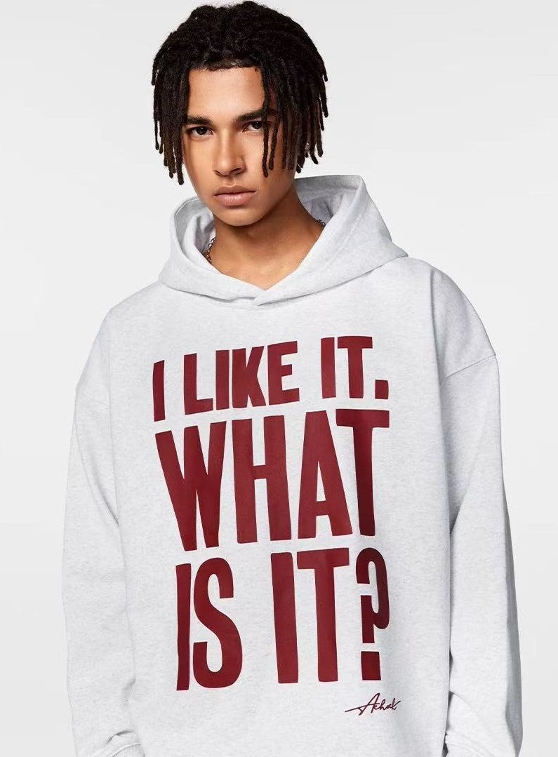 ACHOCK Message Print Hoodie