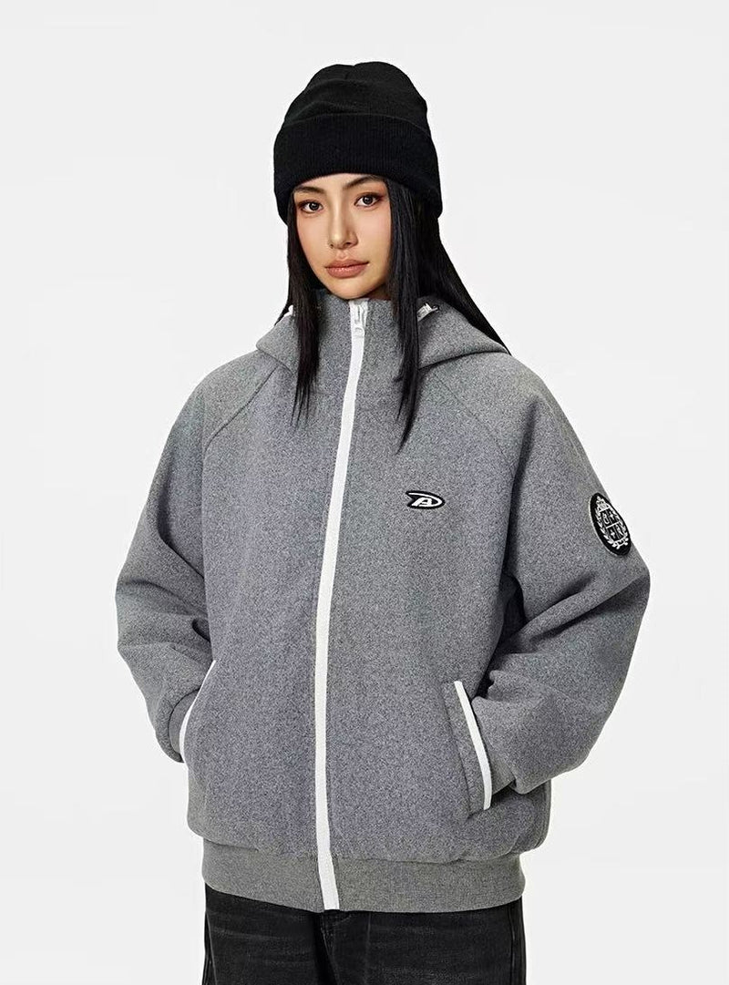 ACHOCK Velvet Parka Down Jacket