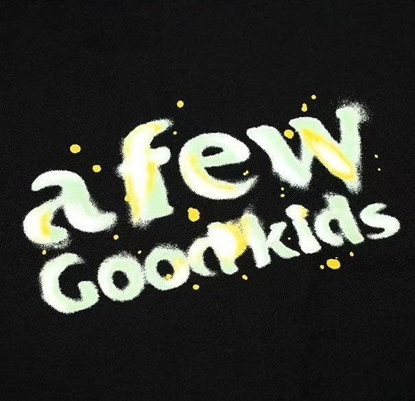 AFGK Hand-painted Smudged Starlight Hoodie