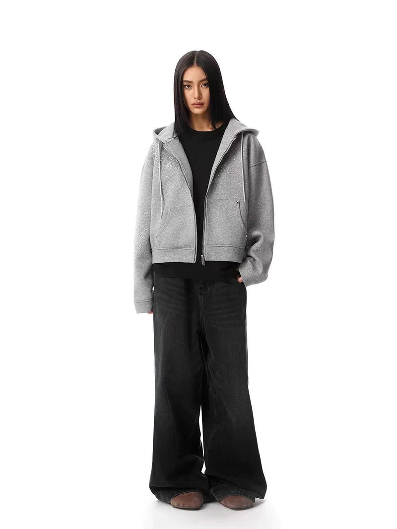 FDR Air Layer Hot Drill Cardigan Sweatshirt