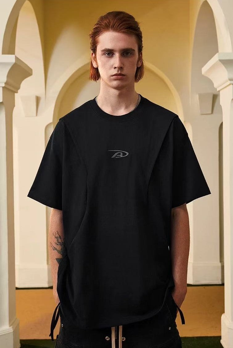 ACHOCK Logo Embroidered Short-sleeve T-shirt