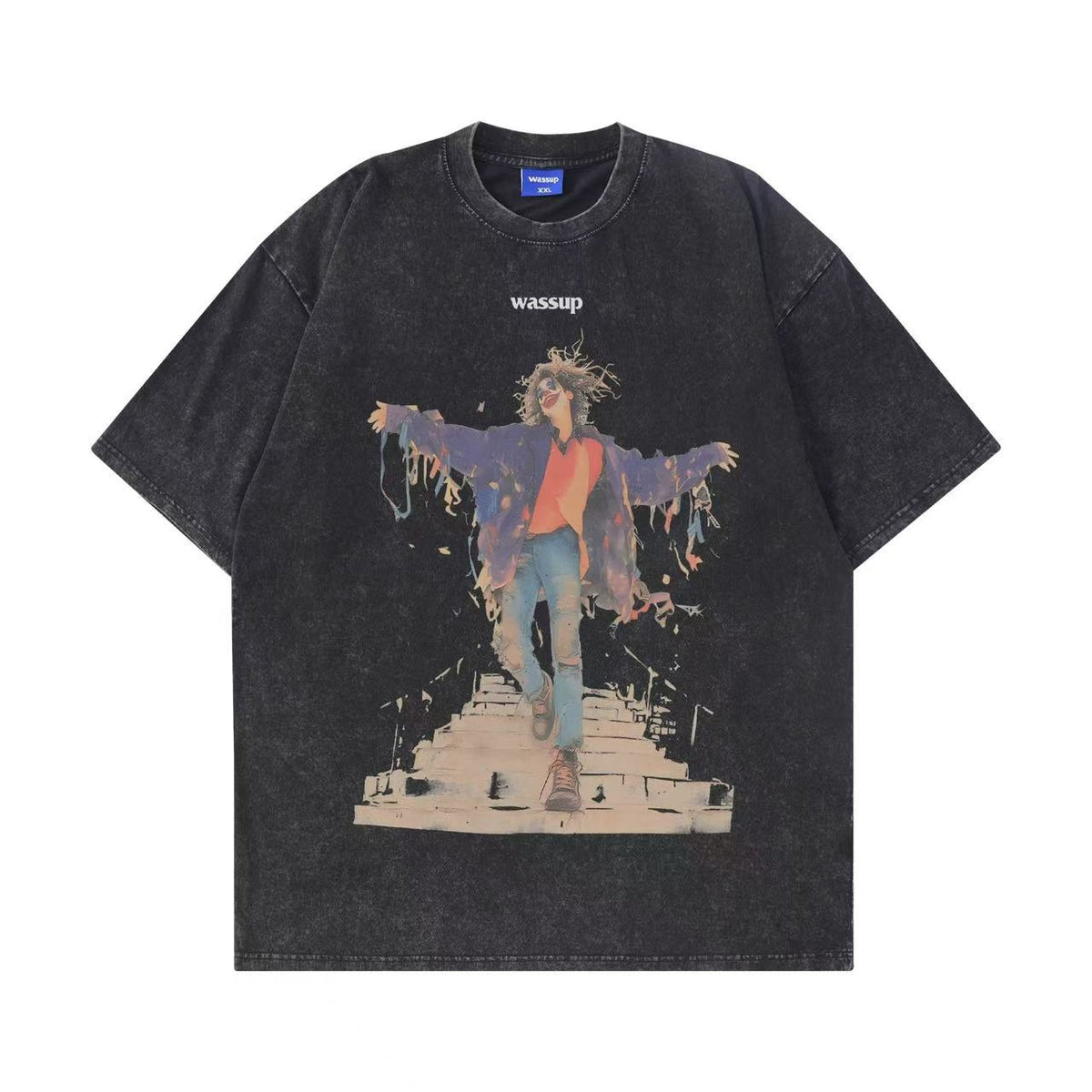 WASSUP Old Washed Joker Tee