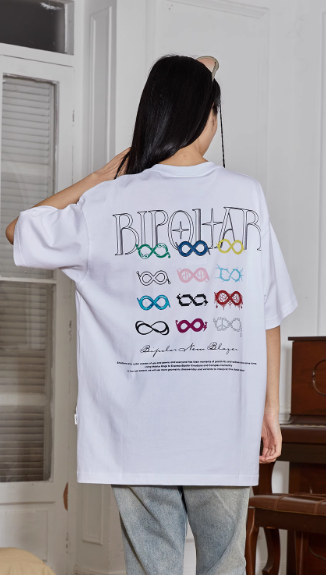 BIPOLAR Collection Ring Short-sleeves T-shirt