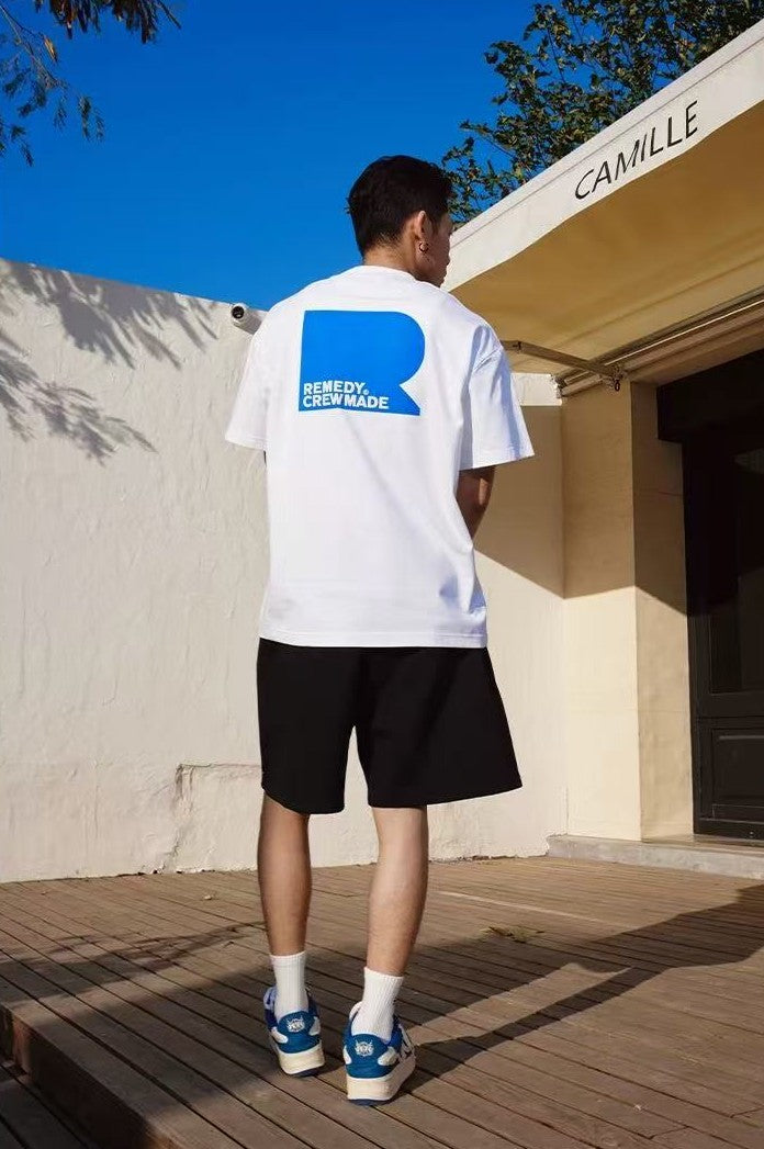 REMEDY Logo Print Short-sleeve T-shirt