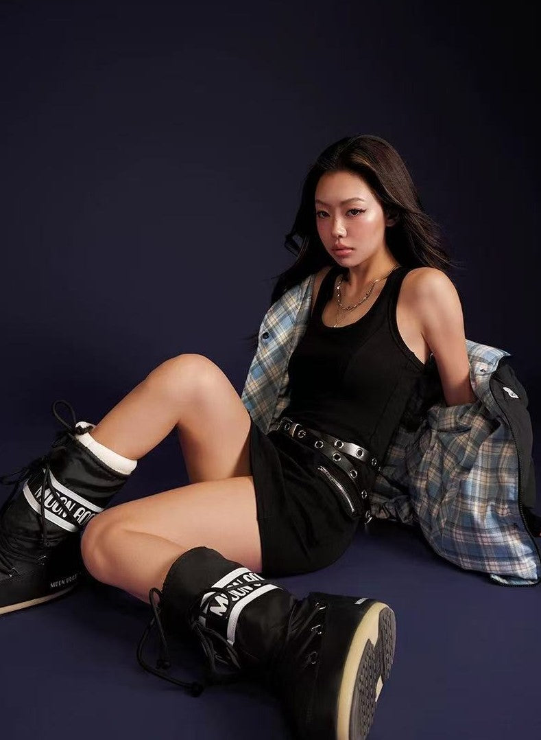 ACHOCK Simple Reversible Down Jacket