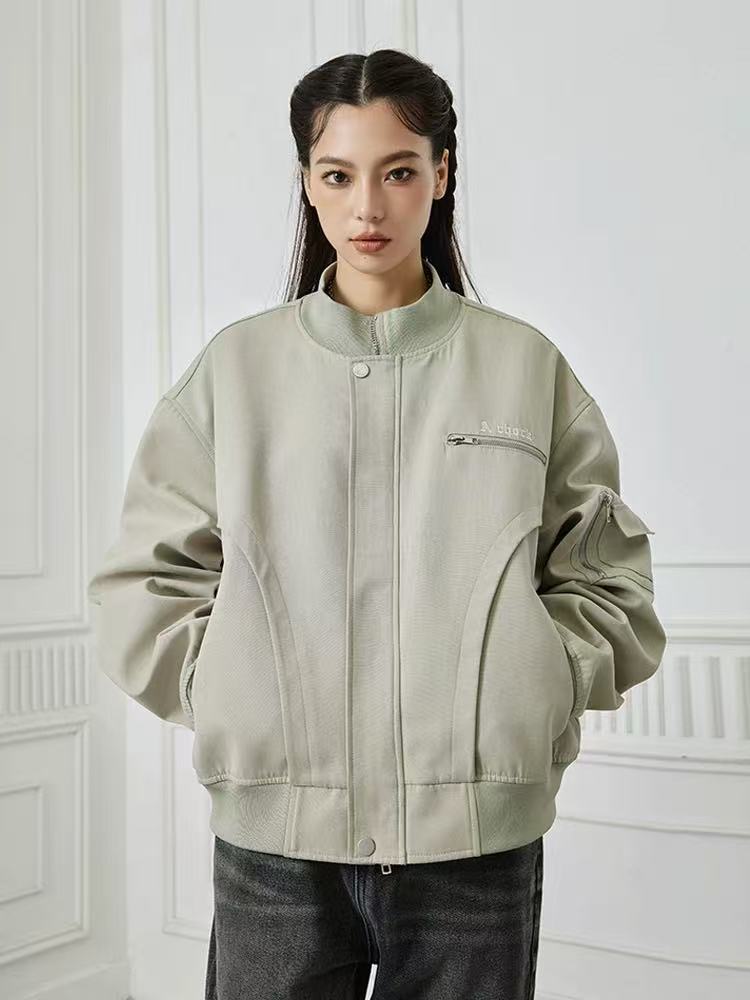 ACHOCK High Street Zippered Logo Jacket