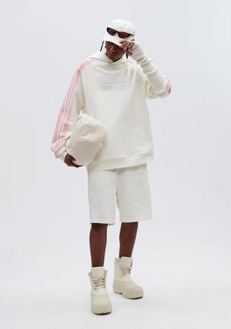 ATRY Printed Contrast Web Hoodie