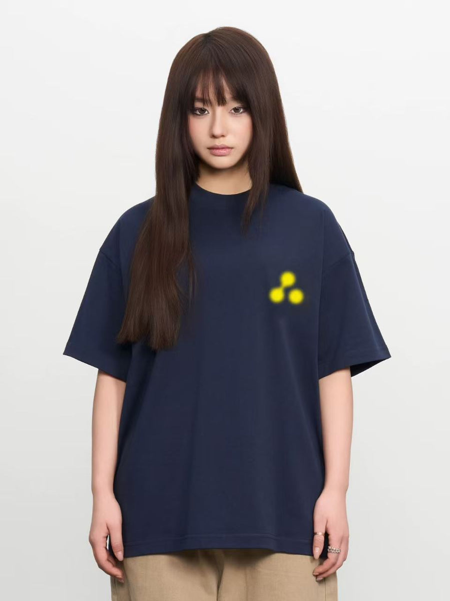 AFGK Phantom Ring LOGO Short-sleeved T-shirt