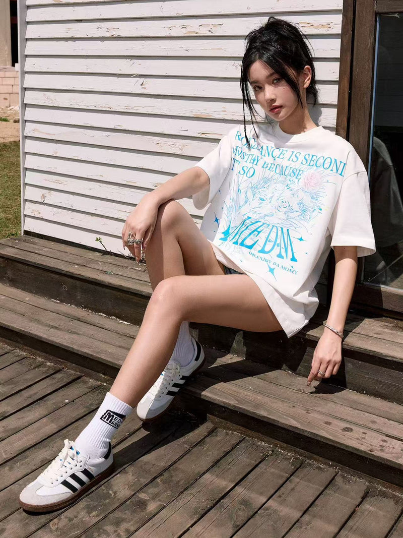 MEDM Crystal Rose Short Sleeve T-Shirt