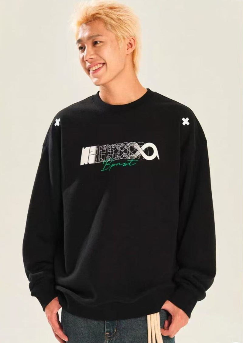BIPOLAR×NSTNEW Phantom LOGO Sweatshirt