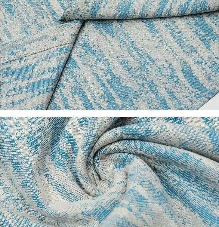 ACHOCK Rose Embroidery Washed Distressed Long-sleeve Shirt