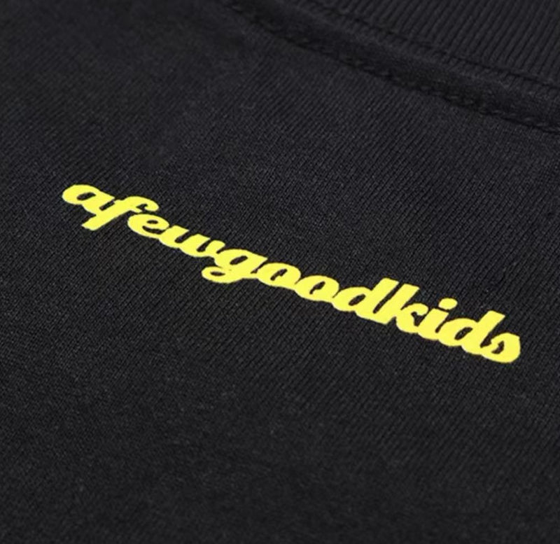 AFGK Flocked Short-sleeve T-shirt