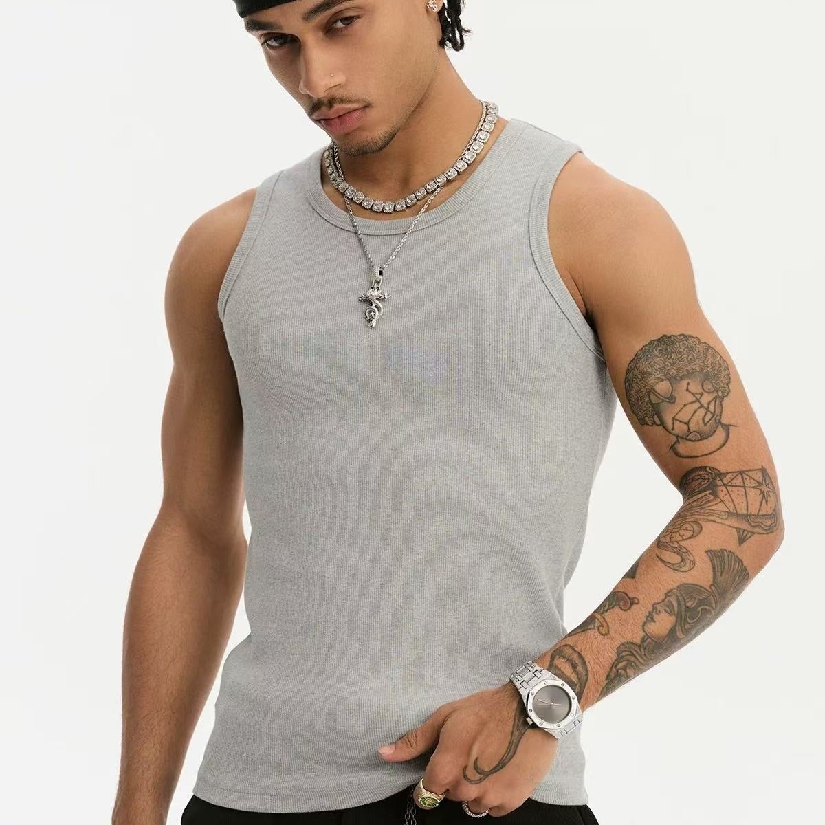 STK Basic Logo Tank Top