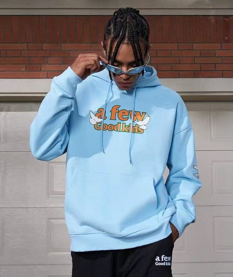 AFGK Peace Dove Embroidered hoodie