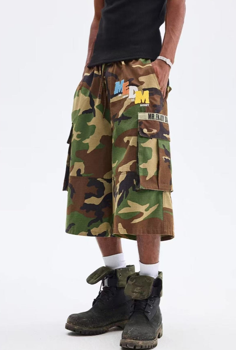 MEDM Cargo Cropped Pants