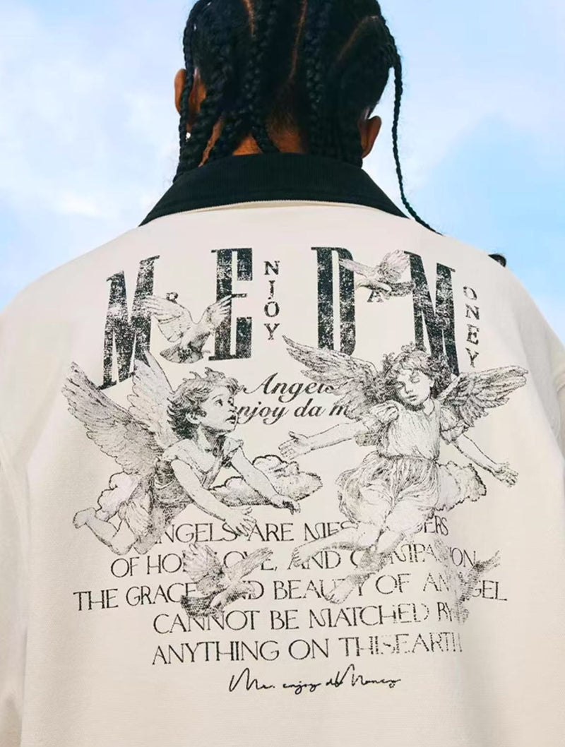 MEDM Angel Dove Detroit Embroidered Jacket