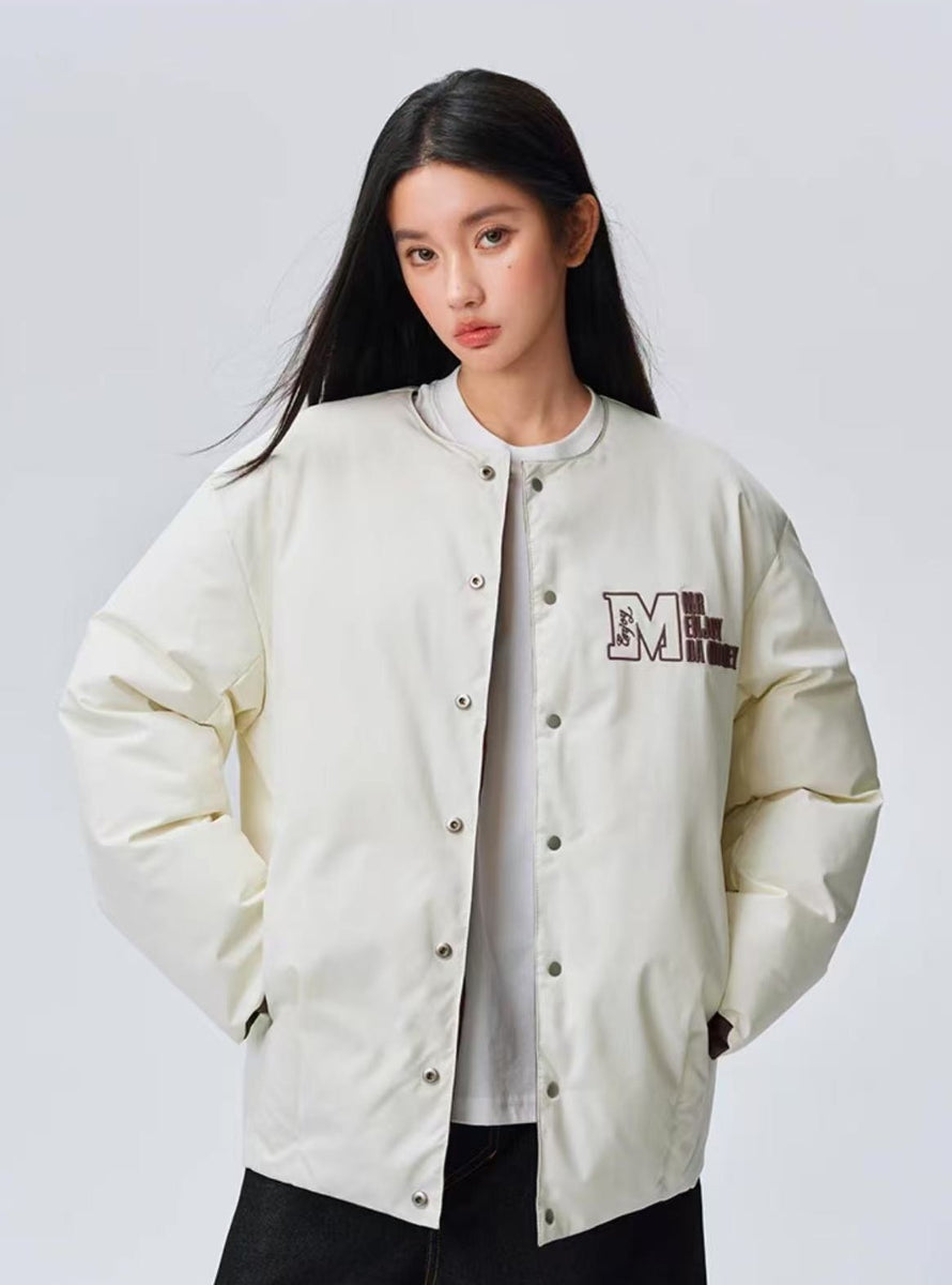 MEDM Cocoon Reversible Embroidered Down Jacket