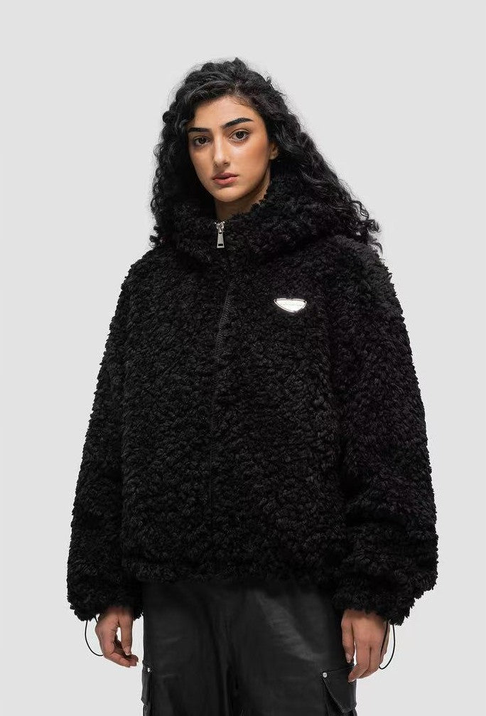 FDR Rabbit Ear Plush Hooded Jacket