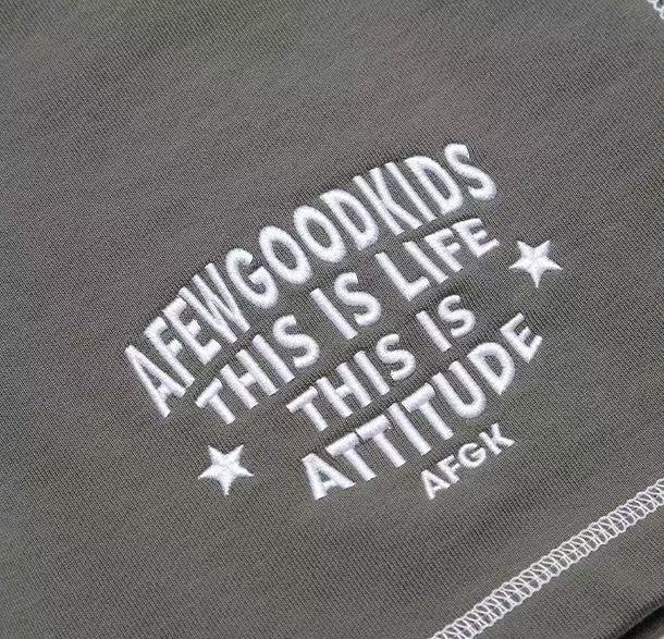 AFGK Hip Hop Terry Casual Shorts