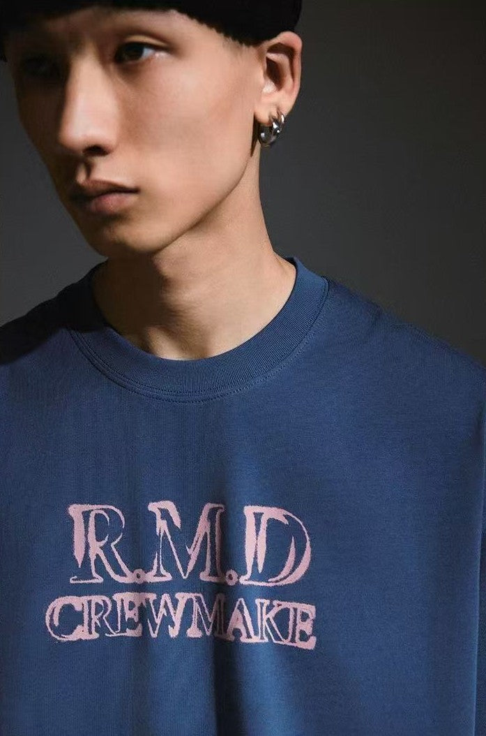 REMEDY Letter Print Short-sleeve T-shirt