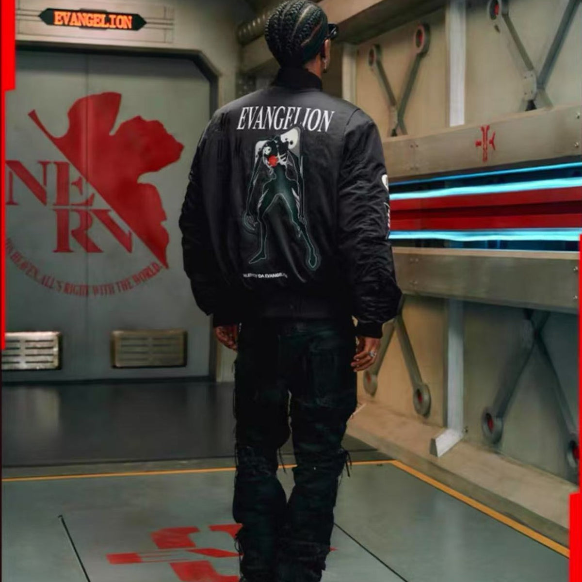 MEDMxEVA The Fourth Apostle MA1 Jacket Down Jacket
