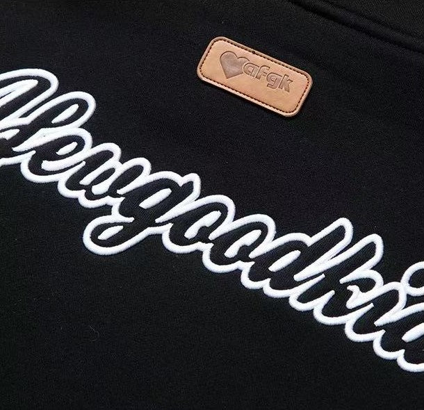 AFGK Logo Velcro Hoodie