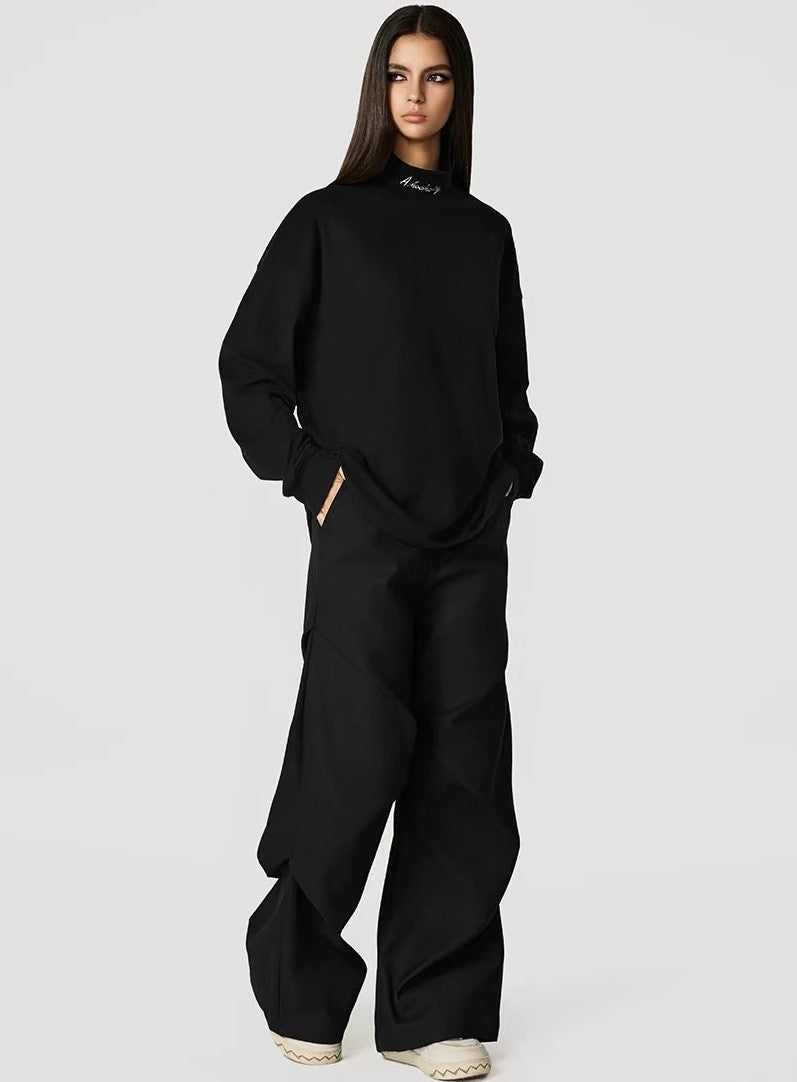 ACHOCK  Half Turtleneck Long-sleeve T-shirt