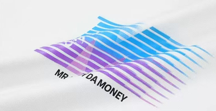 MEDM Phantom Lettering Short-sleeved T-shirt
