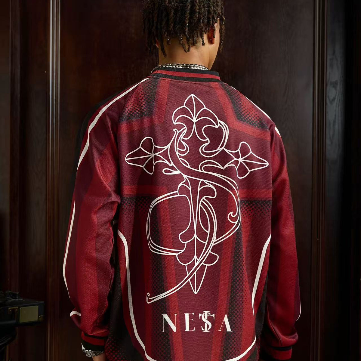 STK Vintage Casual Long-Sleeve Jersey