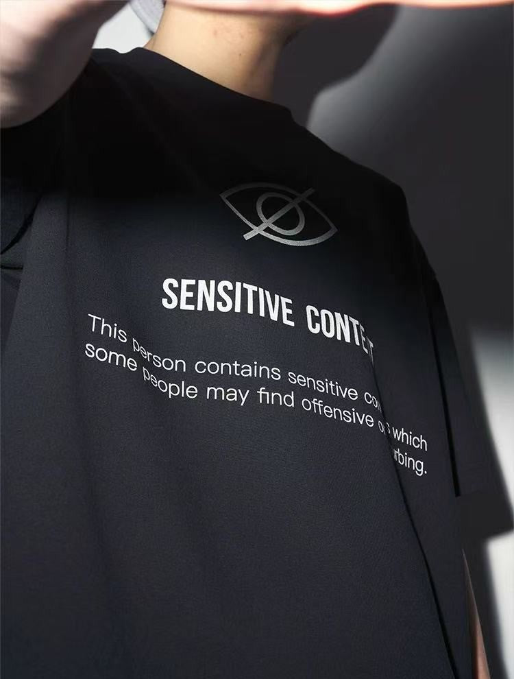 AFGK Laser 3M Reflective Printed Short-sleeved T-shirt