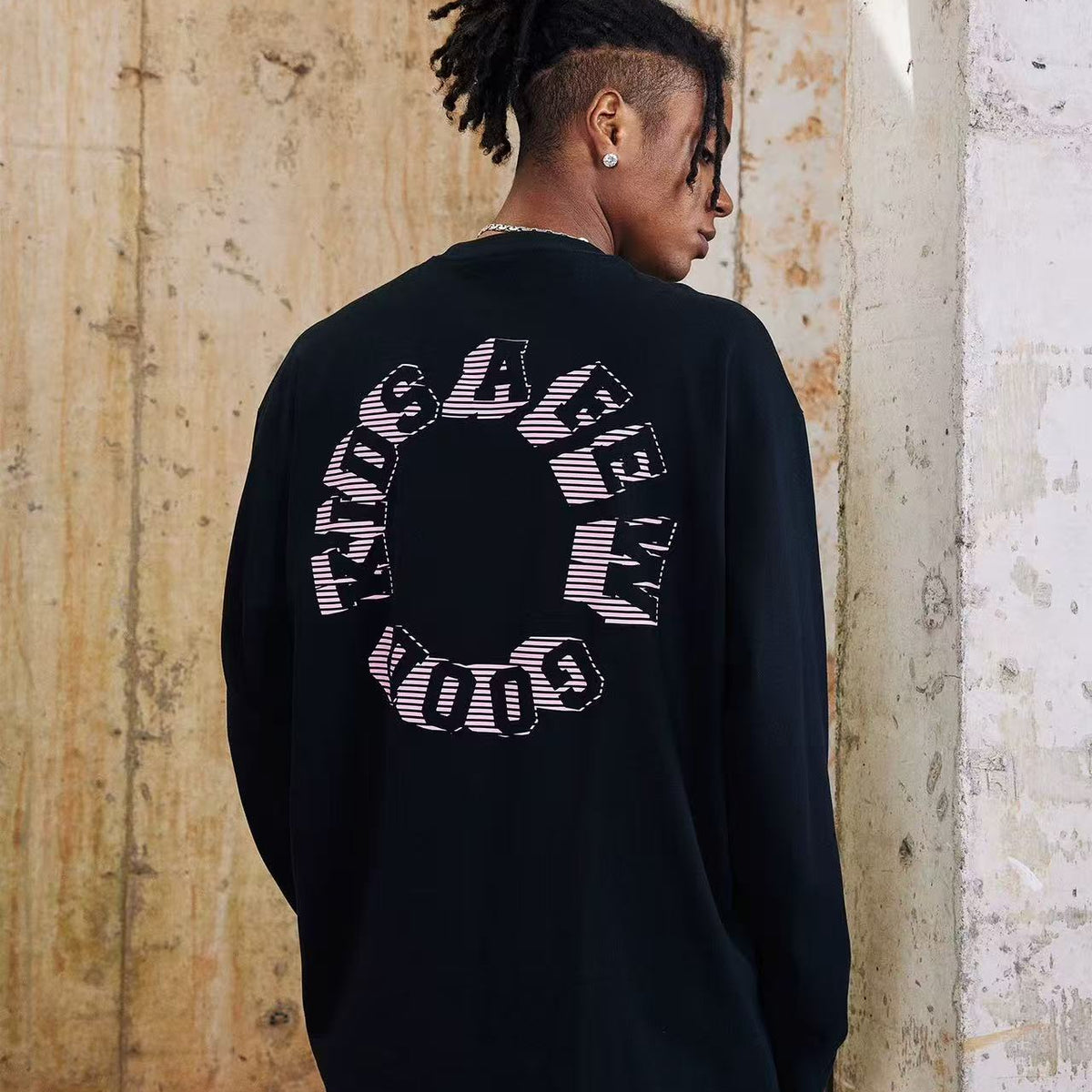 AFGK "Running Puppy" Long-sleeved T-shirt