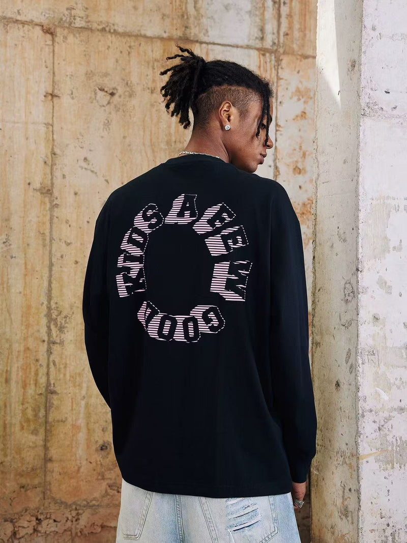 AFGK "Running Puppy" Long-sleeved T-shirt