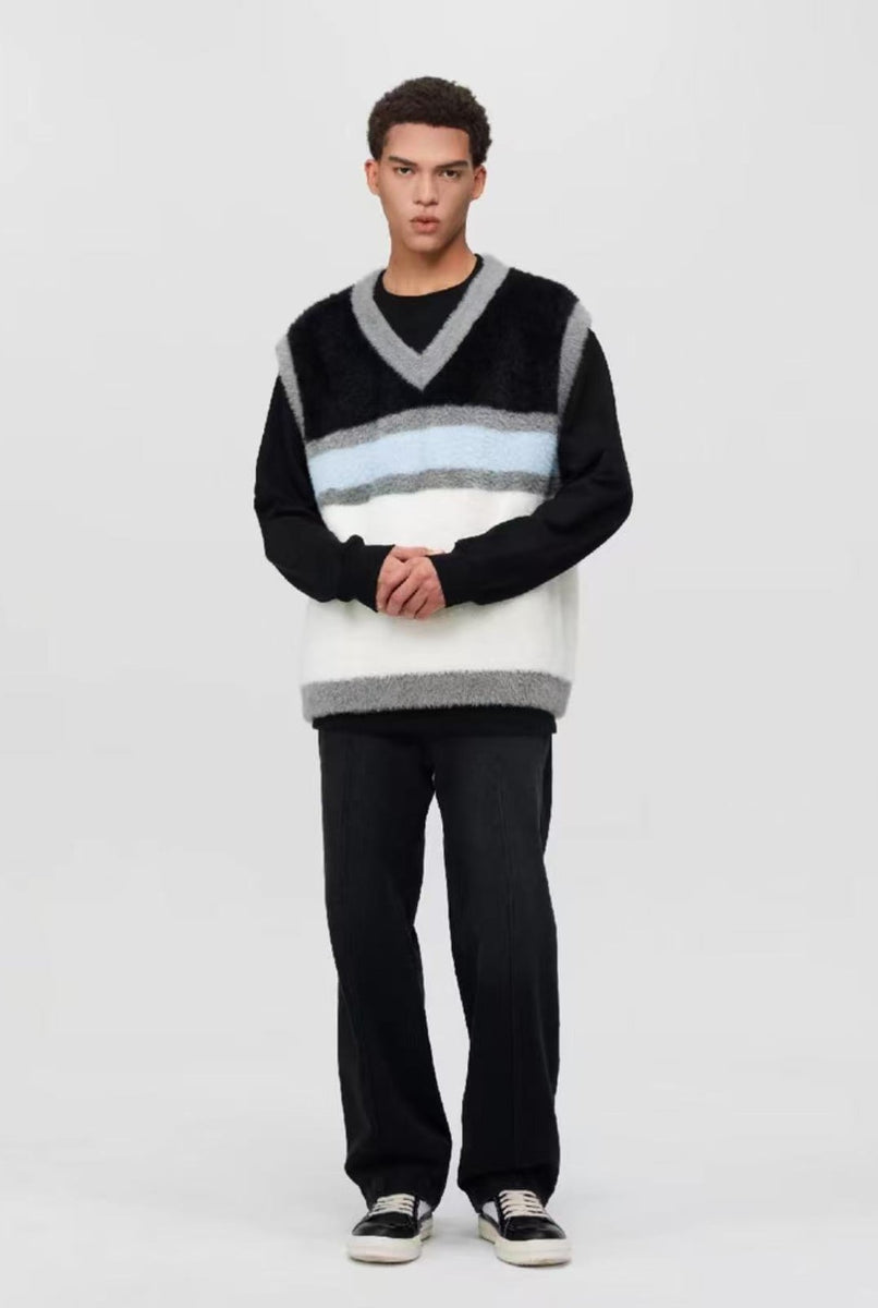 ATRY Striped Sweater Vest