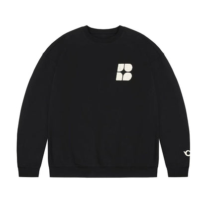 BIPOLAR Four-pointed Star Chain Sweatshirt