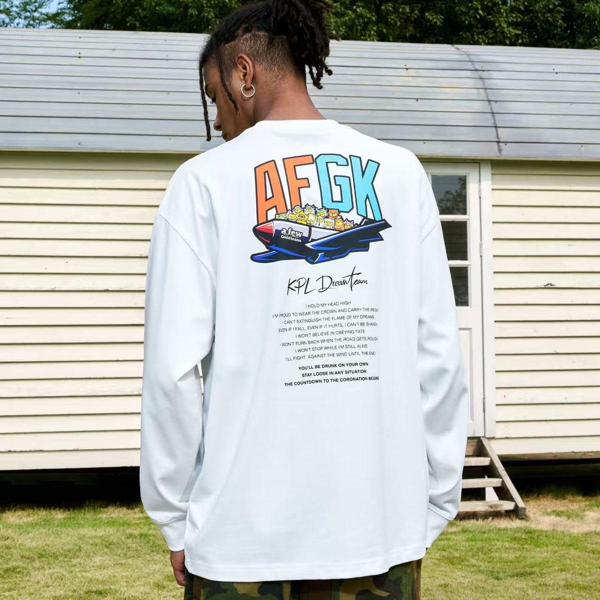AFGKxKPL  "The whole army" Long-sleeved T-shirts