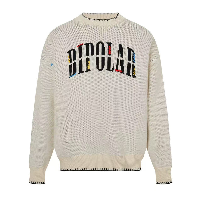 BIPOLAR Disconnected Round Neck Sweater