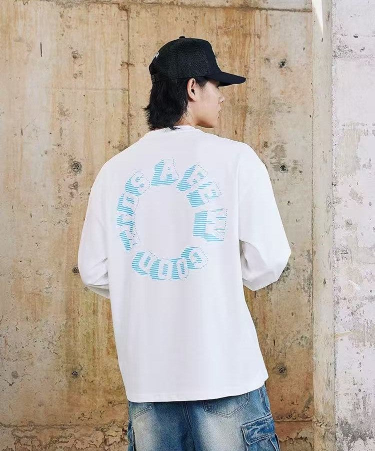 AFGK "Running Puppy" Long-sleeved T-shirt