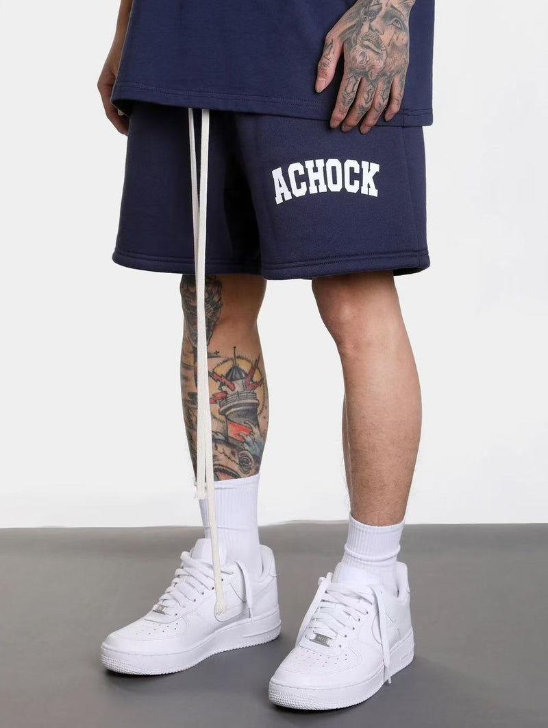 ACHOCK Logo Print Shorts