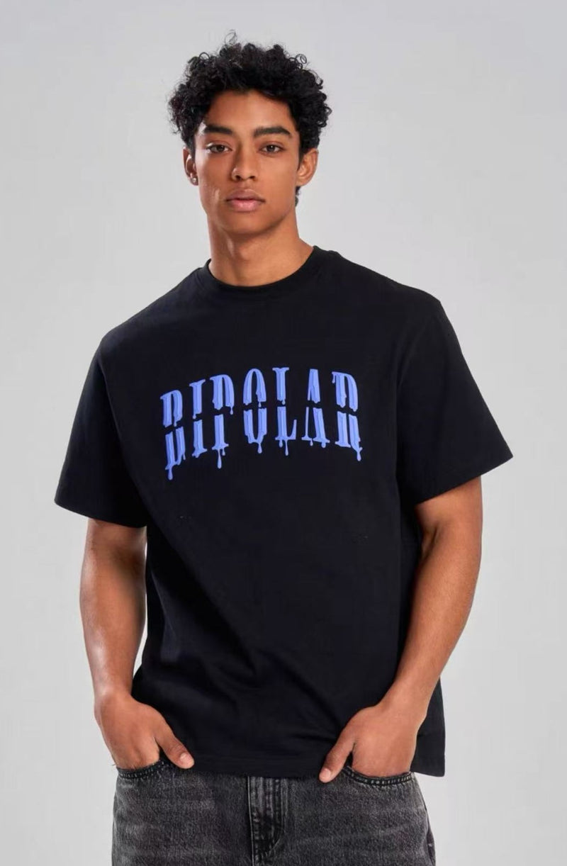 BIPOLAR Dissolved Hyphenation Niche Design T-shirt